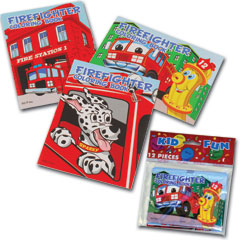Firefighter Coloring Books